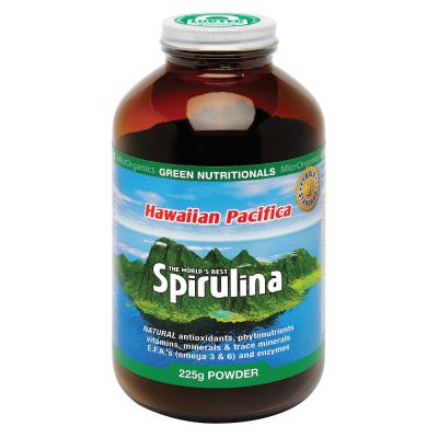 Green Nutritionals by MicrOrganics Hawaiian Pacifica Spirulina Powder 225g